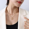 Ladies Light Luxury Bowknot Necklace Clavicle Chain, Specification:XL1094