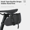 WEST BIKING Bicycle Saddle Tail Bag Portable Mini Tool Bag(Black)