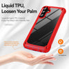 For Samsung Galaxy A26 5G TPU + PC Lens Protection Phone Case(Red)