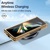For Samsung Galaxy Z Fold6 VIETAO Dream Series Metal Ring Leather Phone Case(Black)