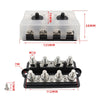 CP-3157 M10 RV Modified Yacht Double-row 4-way Busbar with Dust Cover