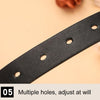 Dandali Ladies Pin Buckle Belt Versatile Jeans Waistband, Length: 105cm(Black)