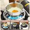 300ml With Rack 316 Stainless Steel Mini Hot Milk Oil Pot Butter Warmer Skillet Egg Frying Pan