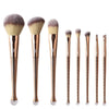 ZOREYA 8 In 1 Mermaid Cosmetic Brush Set Nylon Hair Makeup Tools Cosmetic Brush(ZS407)