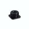 2 PCS Aluminum Hot Shoe Single Nut Screw 5/8 Male to 1/4 Female Adapter