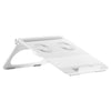 D33  2 Fan Laptop Cooling Bracket Folding Portable Liftable Tablet Bracket(White)