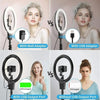 JMARY FM-12R Photography LED Fill Light 12-inch Video Recording Ring Light(EU Plug)