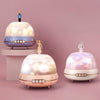 Doll Projection Night Light USB Charging Starry Sky Ocean Music Box, Spec: Standard Ver. 2.7W(White)