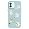 For iPhone 12 Skin Feeling Jelly TPU Hybrid PC Phone Case(Star Animal Light Green)