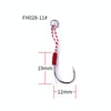 5pcs / Pack HENGJIA 11# Tied Wire Iron Hook Deep Sea Fishing Hook