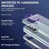 For Samsung Galaxy Z Fold4 lce Folding Series Integrated Clear PC Phone Case(Purple)