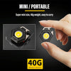 E-SMARTER W5131 Mini Keychain Strong Light Portable Flashlight, Specification: Tarnish+Tripod