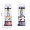 2050E 8 In 1 Portable Multifunctional S2 Batch Head Two-way Ratchet Screwdriver Set(Orange)