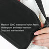 Nylon Waterproof Chest Bag Outdoor Sports Pocket Running Mobile Phone Bag(White)