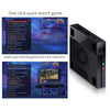 X6 Game Box 4K Video Games Console Magic Box with 2.4GHz Controller, Capacity:64GB(EU Plug)