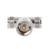 UHF PL259 Male to 2x SO239 Female T-Adapter