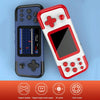 A12 3.0-Inch HD Colorful Screen Retro Handheld Game Console With 666 Built-In Games, Model: Double Black Blue