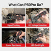 JDiag Mini Circuit Tester AC/DC Detection Multi-function Oscilloscope(P50 Pro)