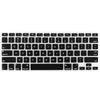 ENKAY for MacBook Pro 13.3 inch & 15.4 inch & 17.3 inch (US Version) / A1278 / A1286 Silicone Soft Keyboard Protector Cover Skin(Black)