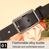 Dandali Ladies Pin Buckle Belt Versatile Jeans Waistband, Length: 105cm(Black)