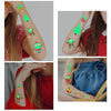 10pcs Christmas Glow Waterproof Cartoon Tattoo Sticker(WS-K123)