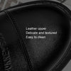 ENLEN&BENNA YC8865 Casual Leather Shoes Men Thick Bottom Increase Simple Shoes, Size: 41(Black)