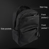 WEPOWER Lightweight Outdoor Travel Commute Business Waterproof Large Capacity Computer Backpack(Grey)