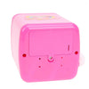 Mini Electric Washing Machine Pretend Play Children Furniture Toys(Pink)