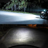 PX15D DC12V / 7.4W Motorcycle LED Headlight with 24LEDs SMD-3030 Lamp Beads (Yellow + White)