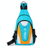 O-TBOST Outdoor Casual Multifunctional Crossbody Backpack(Sky Blue And Yellow)