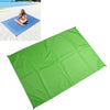 Outdoor Portable Waterproof Picnic Camping Mats Beach Blanket Mattress Mat 100cm*140cm(Green)