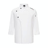 Long Sleeve Chef Clothes Overalls, Size:4XL(White)