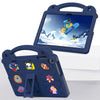 For Lenovo Tab M10 3rd Gen TB328FU / TB328XU 2022 10.1 Handle Kickstand Children EVA Shockproof Tablet Case(Navy Blue)