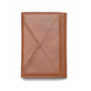 For IPhone 16 / 15 / 14 / 13 Series MagSafe Wallet Three-Fold Card Holder With Stand(Brown)
