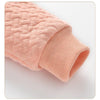 Autumn and Winter Boys and Girls Plus Velvet Thick Lambs Casual Jacket Warm Top, Height:90cm(Pink)