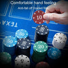 100pcs /Box Texas Holdem Poker Points Coins Mahjong And Chess Room Card Chips