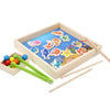 Wooden Children Early Education Toys Baby Clip Beads Magnetic Fishing Games Toy(Butterfly)