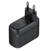 LDNIO Q367 65W GaN 3 x USB-C / Type-C Interface Charger with 1m USB-C / Type-C to USB-C / Type-C Data Cable, Plug Type:EU Plug(Black)