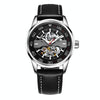OCHSTIN 62002A Master Series Hollow Mechanical Men Watch(Silver-Black)