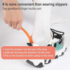 5 PCS 019 Plastic Shoehorn Household Shoes Auxiliary Shoe Puller, Specification: Vertical, Color Random Delivery