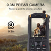 Rugtel R2C Rugged Phone, IP68 Waterproof Dustproof Shockproof, 2.4 inch, MTK6261D, 2500mAh Battery, SOS, FM, Dual SIM (Orange)