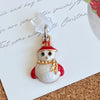 For Micro USB Christmas Series Dust Plug(Snowman with Red Hat)
