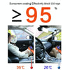 Car All Round Window Sunshade Adjustable Sunscreen Heat Insulation Sun Shade(Fresh Green)