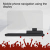 Car HUD Head Up Display, Phone GPS Mount for 6" Smartphones (Black)