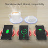JAKCOM TWC Multifunctional Wireless Charging with Constant Temperature Heating Function UK Plug (Black)