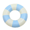 Thickened Outdoor Water Sports Children Swimming Ring, Outer Diameter: 90cm with Handle(Blue Grid)