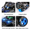 3 in 1 Alloy Catapult Car Model With Lights And Music(Yellow)