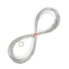 30m Steel Wire Measuring Rope With Scale Marking Pull Ring Deep Well Rope