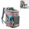 LDLC Pet Carrier Backpack, Breathable, Foldable, Pink, Medium