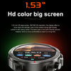 DK68 1.53 inch IP67 BT 5.0 Fitness Sport Smart Watch, Support LED Flashlight / Bluetooth Call / Sleep / Blood Oxygen / Heart Rate / Blood Pressure Health Monitor(Black)